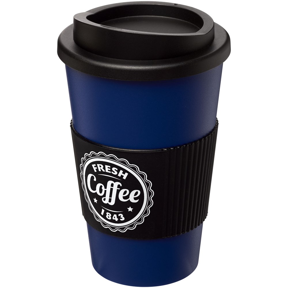 Americano® 350 ml geïsoleerde beker met grip