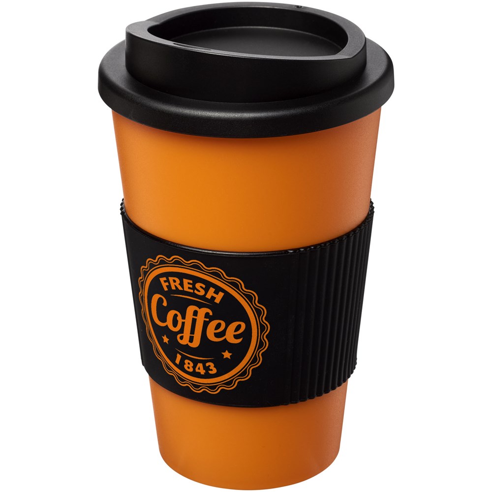 Americano® 350 ml geïsoleerde beker met grip