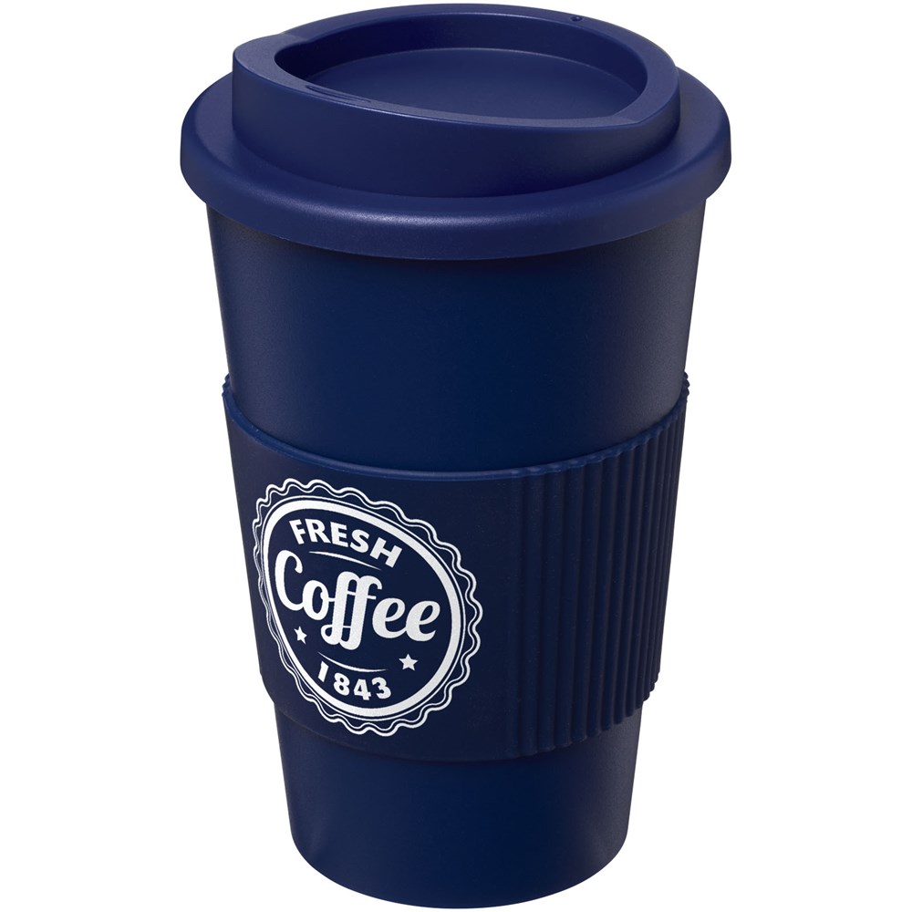 Americano® 350 ml geïsoleerde beker met grip