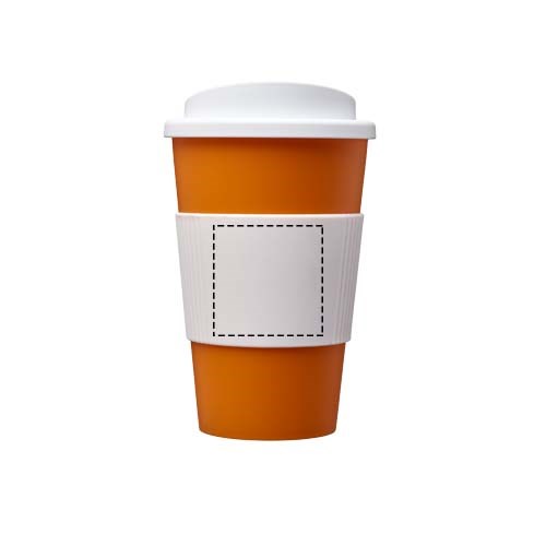 Americano® 350 ml geïsoleerde beker met grip