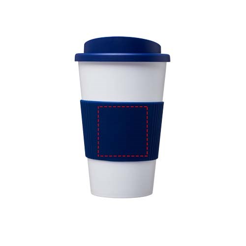 Americano® 350 ml geïsoleerde beker met grip