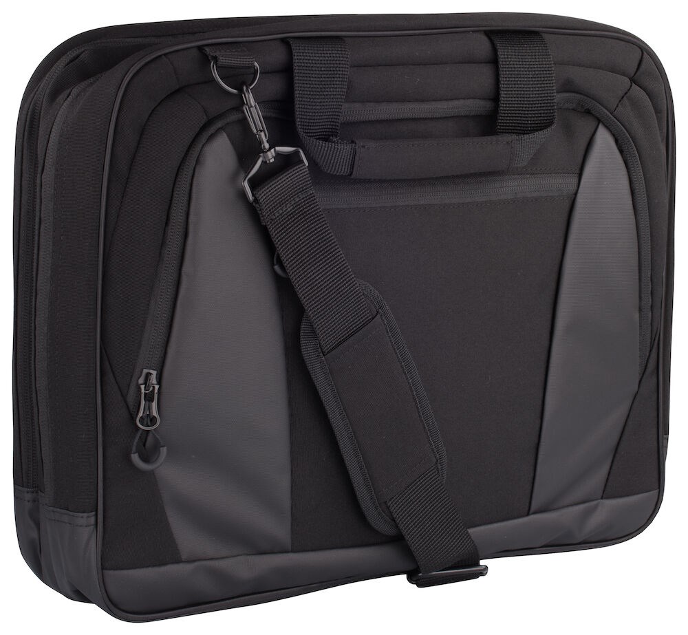 Clique - 2.0 Computer Bag Zwart .