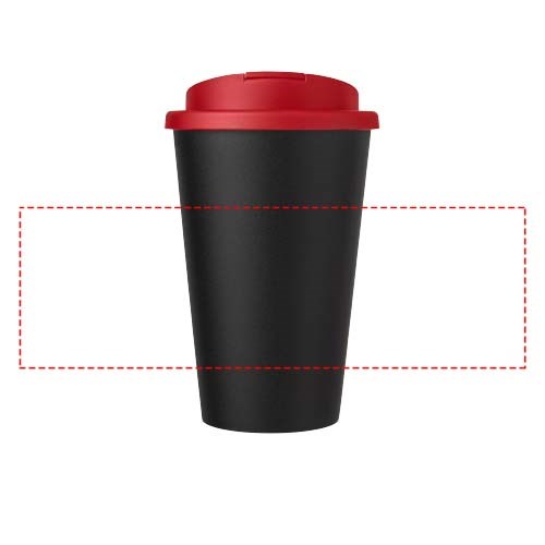 Americano® Eco 350 ml gerecyclede beker met spill-proof deksel