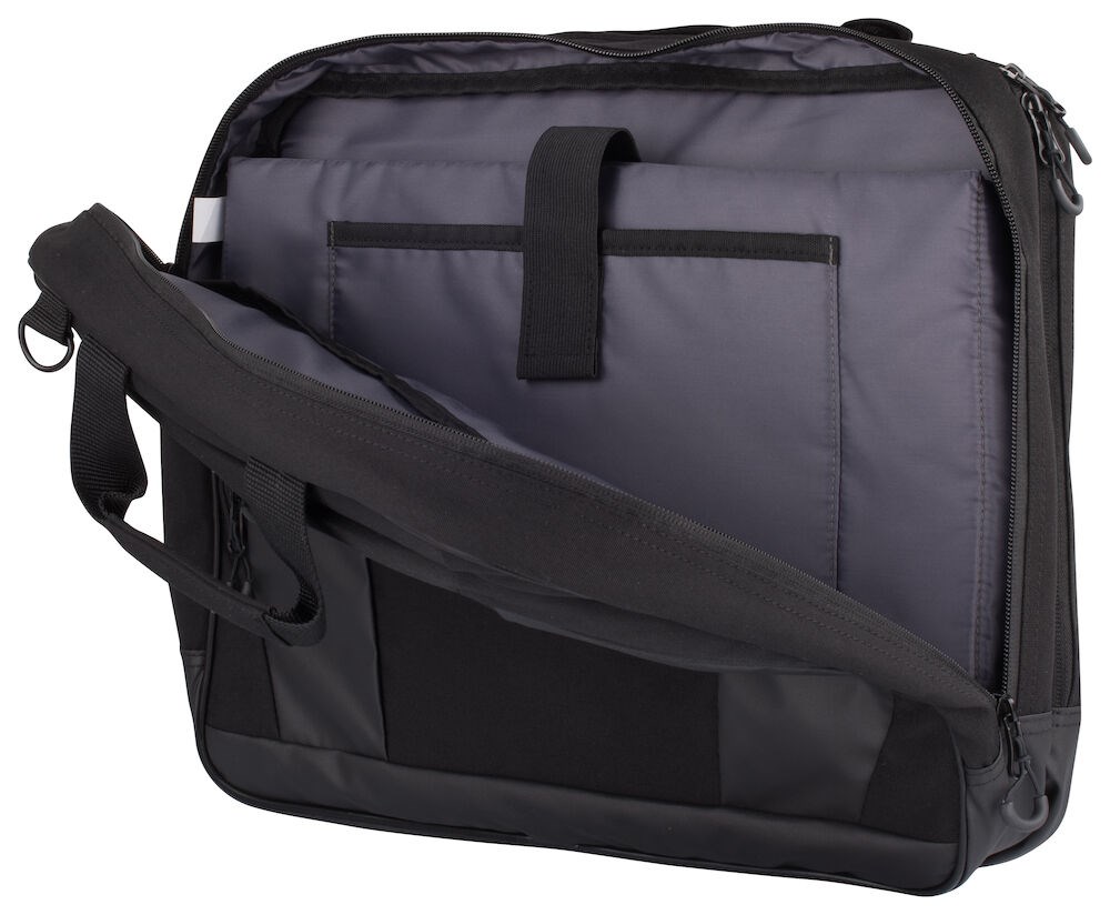 Clique - 2.0 Computer Bag Zwart .