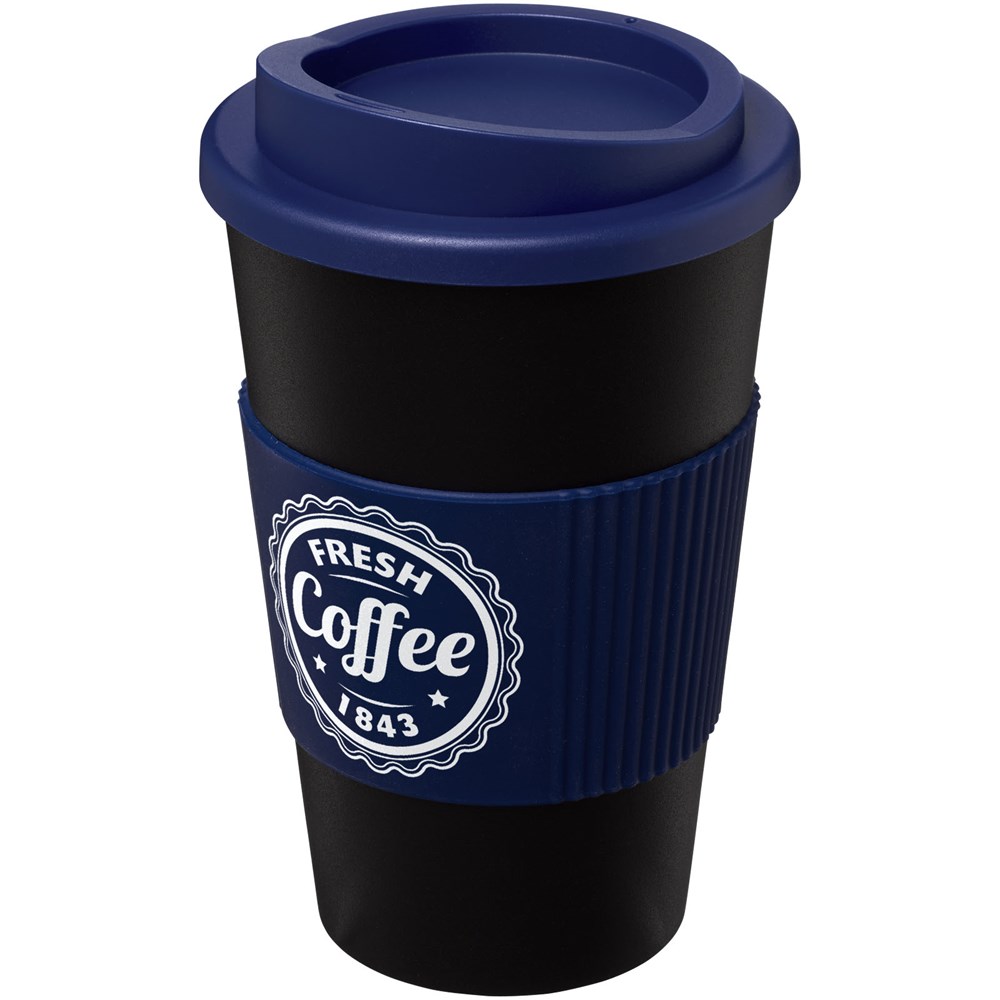 Americano® 350 ml geïsoleerde beker met grip