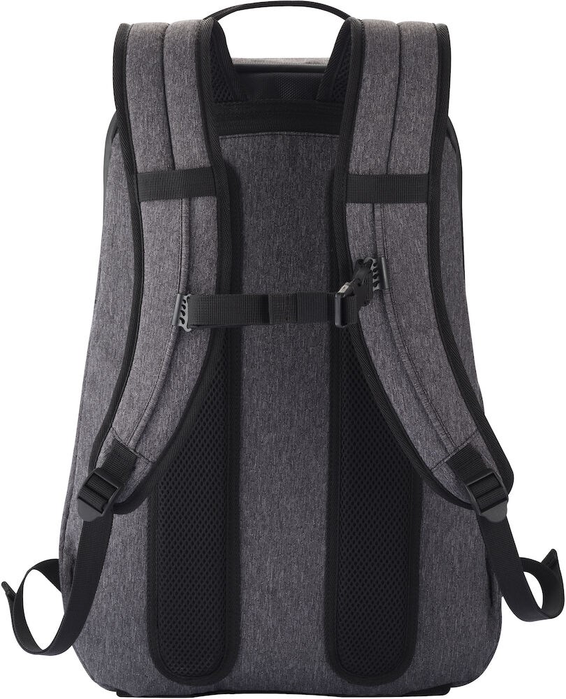 Clique - City Backpack Antraciet Melange .