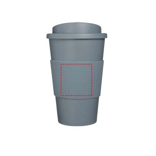 Americano® 350 ml geïsoleerde beker met grip