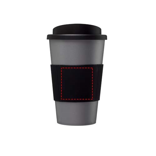 Americano® 350 ml geïsoleerde beker met grip