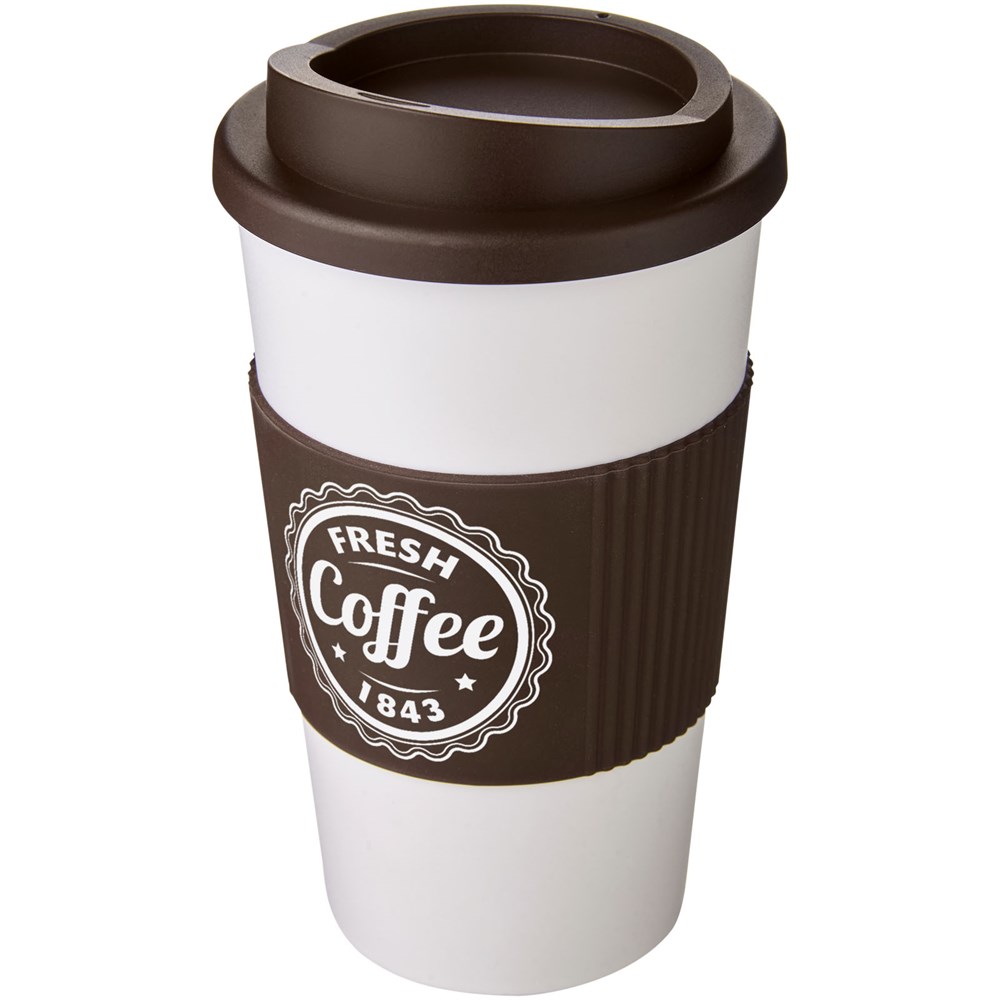 Americano® 350 ml geïsoleerde beker met grip